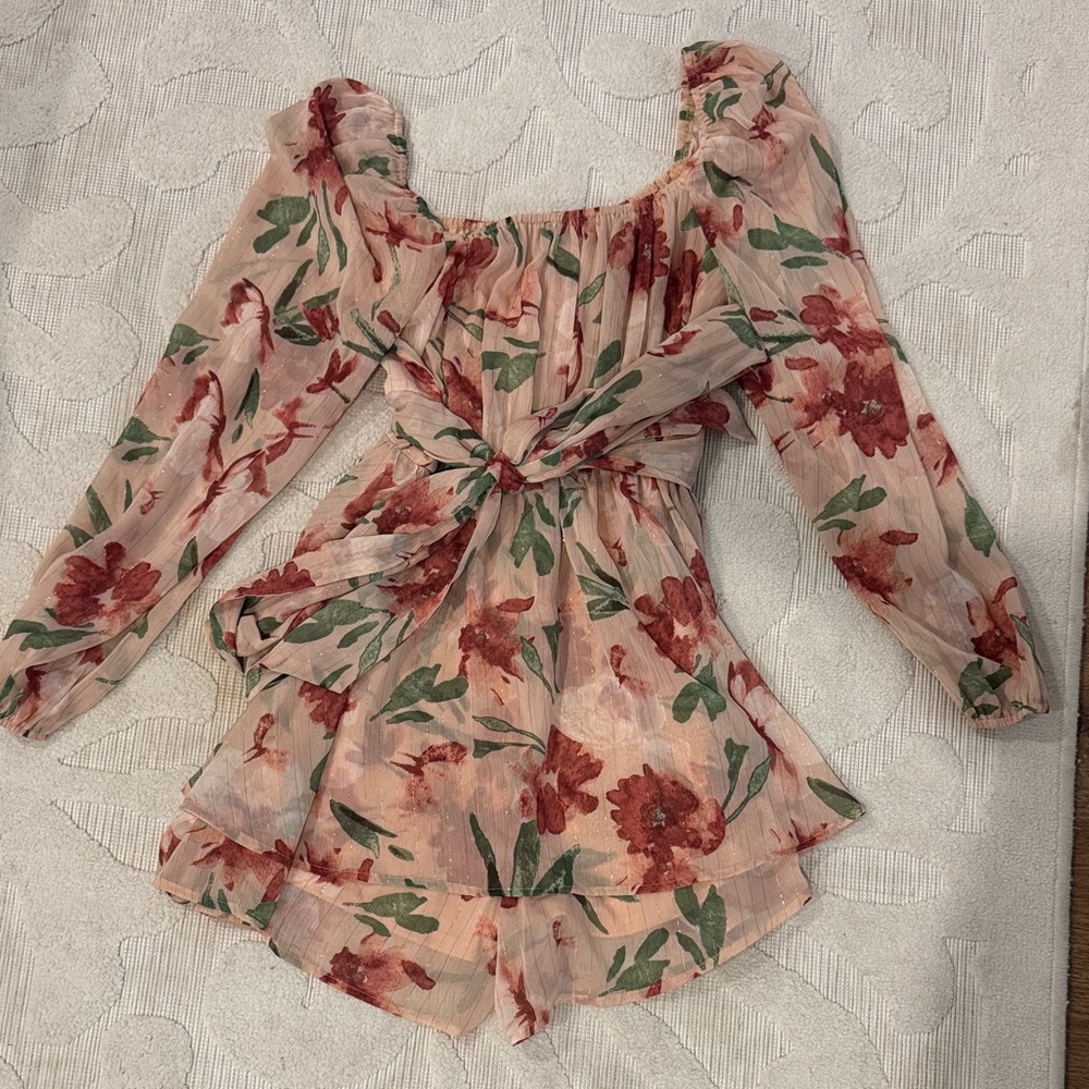 Red Dress Boutique Floral Mini Dress - Picture 4 of 4